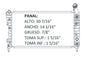 36033 AU RADIADOR ALUMINIO PLASTICO IMPALA/PONTIAC/GRAND PRIX 04-05 V6 3.8L 04-08 TRANS:AUTOMATICA RASA