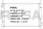 35998 AU RADIADOR ALUMINIO PLASTICO MONDEO 00-06 TRANS:AUTOMATICA RASA