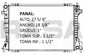 36111 AU RADIADOR ALUMINIO PLASTICO GRAND MARQUIS V8 4.6 L 98-05 TRANS:AUTOMATICA RASA