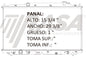 36201 AU RADIADOR ALUMINIO PLASTICO ACCORD (08-12), CROSSTOUR (10-15) / RDX 08-15 TRANS:AUTOMATICA RASA