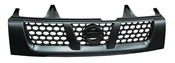 PARRILLA NISSAN PU D22 08-15 NEGRA LISA C/GRAPAS MS #OP