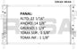 35811 AU M RADIADOR ALUMINIO PLASTICO NOVO FIESTA/ECOSPORT CON A/A, SIN A/A L4 2.0 03-09 MECANICO TRANS:AUTOMATICA RASA