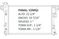 35390 AU RADIADOR ALUMINIO PLASTICO SHADOW / SPIRIT L4/V6 2.5/3.0 91-95 TRANS:AUTOMATICA RASA